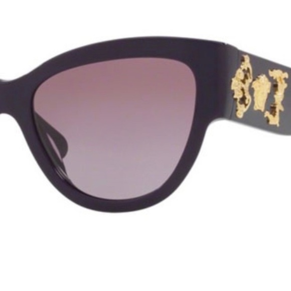 NW Versace sunglasses 🕶💜💛⭐️ - Picture 8 of 11